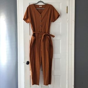 Roolee Large Burnt Orange Jumpsuit